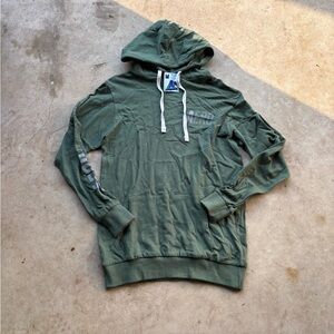 Aeropostale sleepwear green hoodie